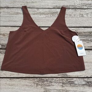Vuori Brown Tank Top